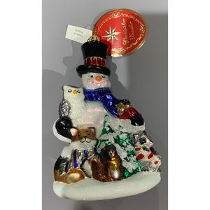 Christopher Radko | snowman ornament